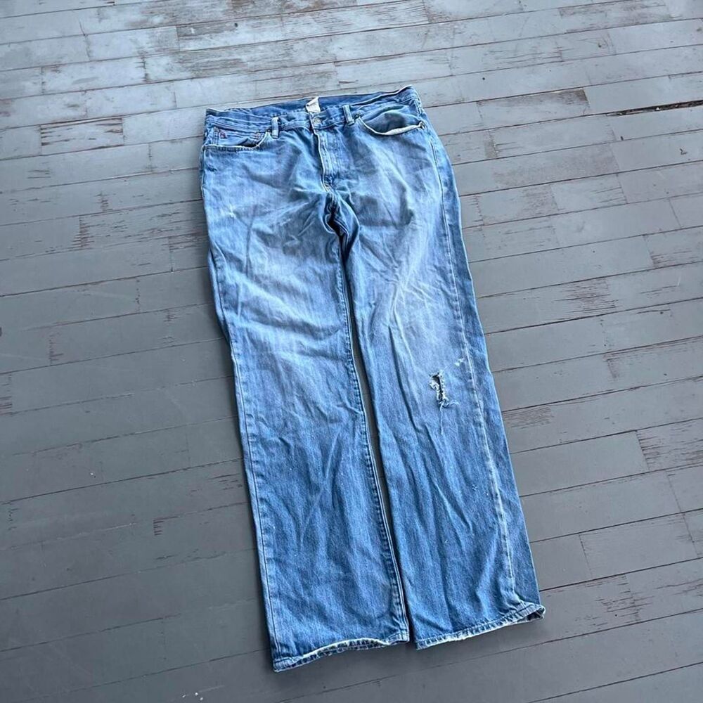 Vintage Polo Ralph Lauren Streetwear Y2K Relaxed Washed Jeans